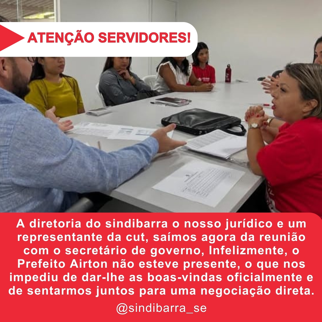 Atenção servidores!!